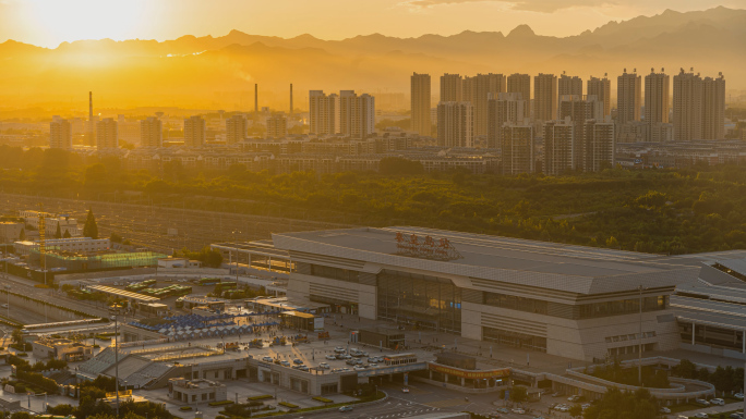 4K秦皇岛城市风光延时