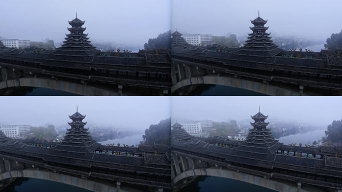 【正版素材】柳州三江风雨桥0657