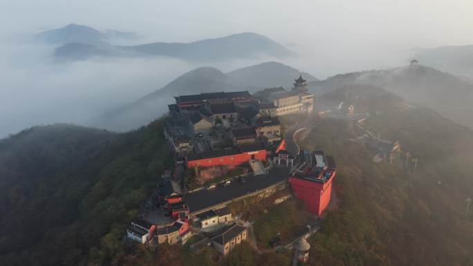 句容茅山顶宫 金坛茅山