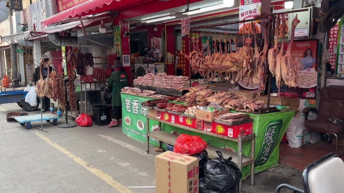 4K原创 肉食品 肉类 肉食商铺