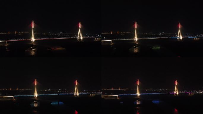 4K原素材航拍清溪大桥