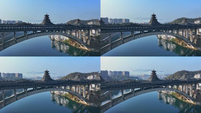 【正版素材】柳州三江风雨桥0750
