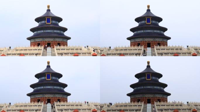 北京 天坛 天坛祈年殿 延时摄影 延时