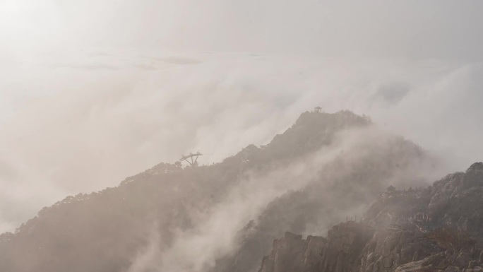 泰山云海风景