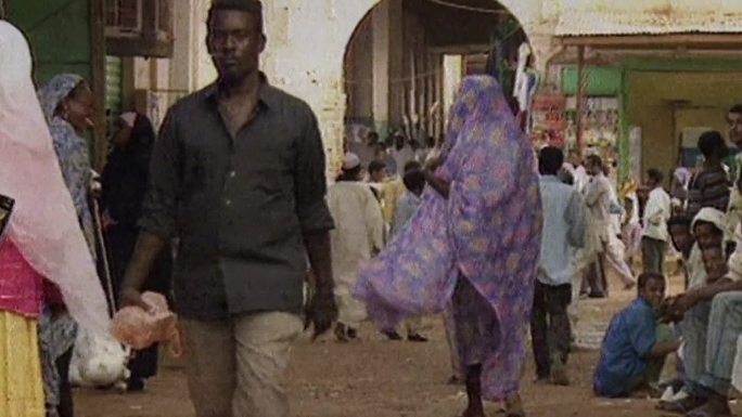 苏丹喀土穆商铺军阀混战贫穷战乱居民生活