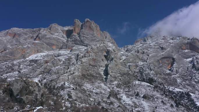 甘肃甘南冬季雪天洛克之路自驾穿越