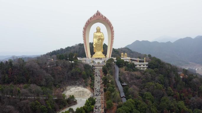 江西庐山东林寺东林大佛