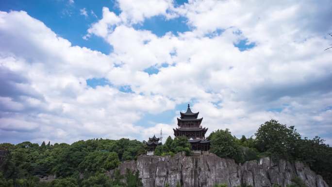 湖南衡阳回雁峰延时摄影4k合集