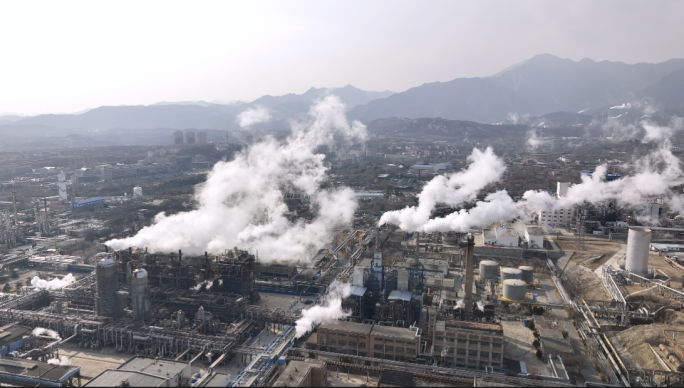 工厂烟囱 工业污染 空气污染 烟囱浓烟