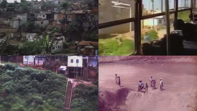 巴西圣保罗里约热内卢贫民窟生活