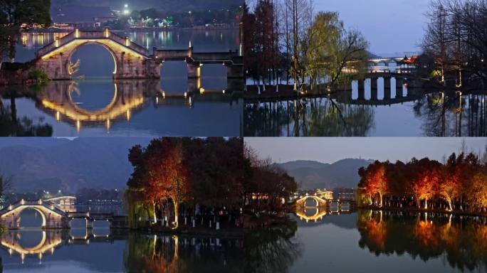 湘湖公园拱桥