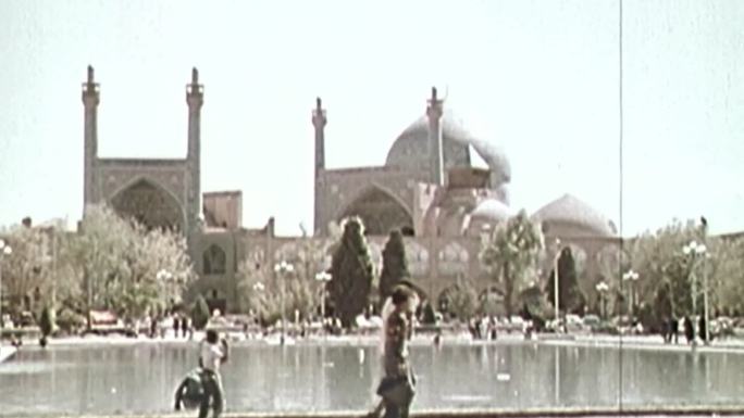 60年代德黑兰伊朗城市古建筑