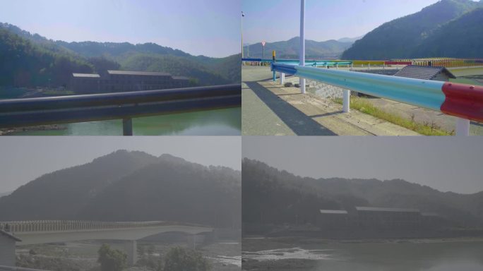 曹娥江大桥干涸河面水面