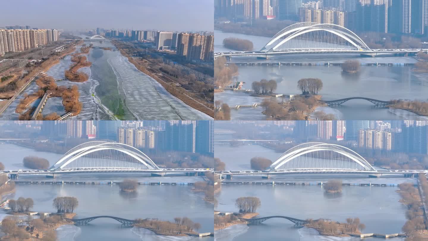 太原汾河南中环桥1080P