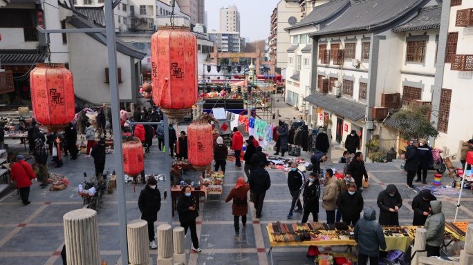 实拍买卖生意 古玩市场