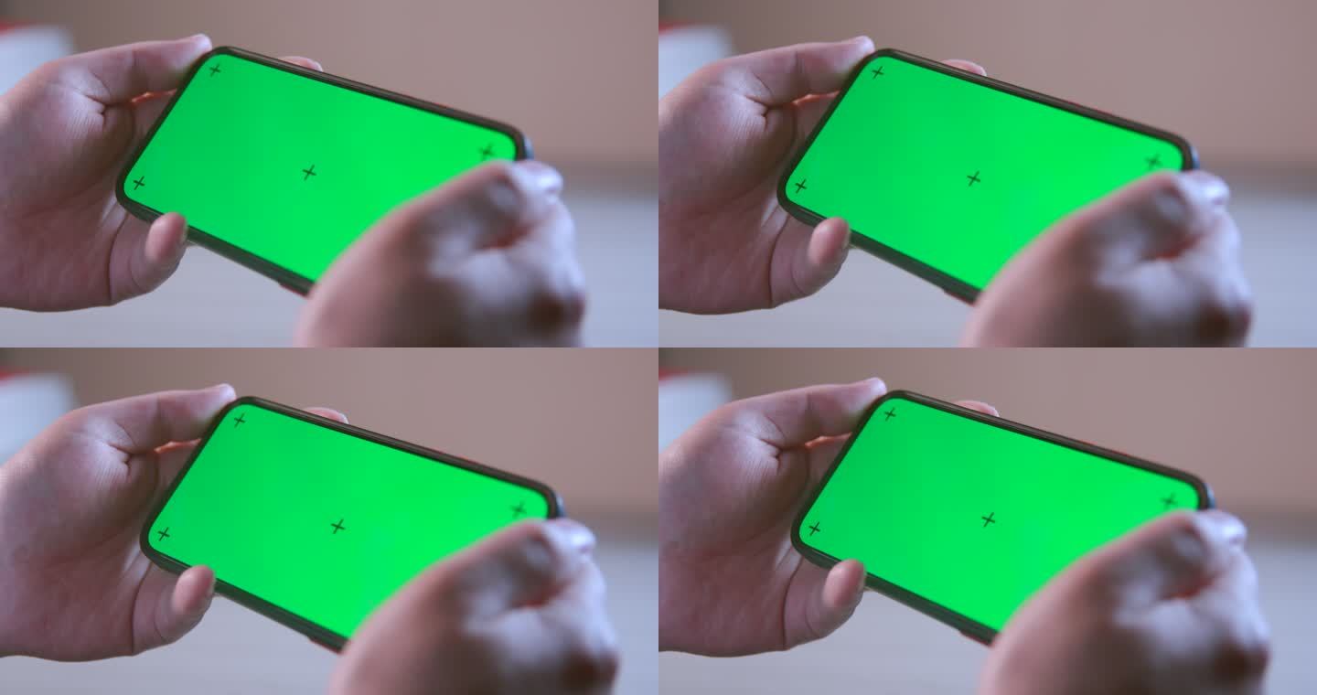 看手机屏幕绿屏抠像