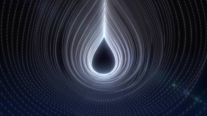 抽象粒子线条水滴背景
