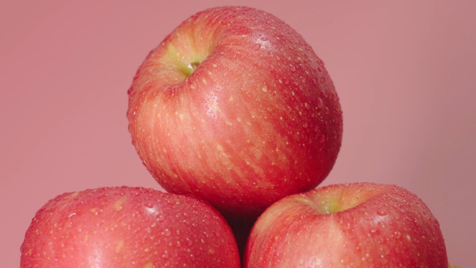 【原创】实拍新鲜红苹果水果农业宣传片4k