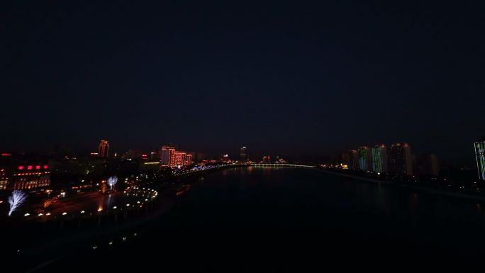 吉林市延江夜景