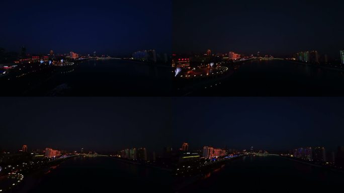 吉林市延江夜景