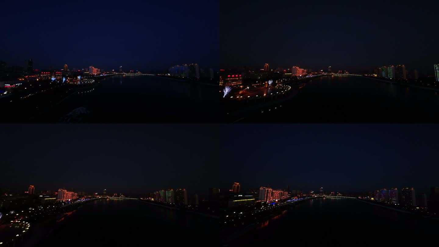 吉林市延江夜景