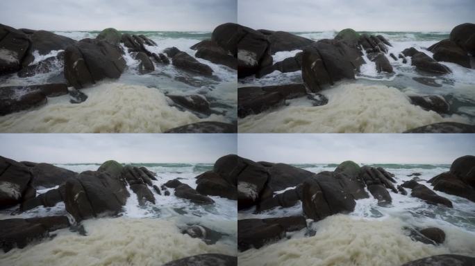 海岸风光-慢镜头