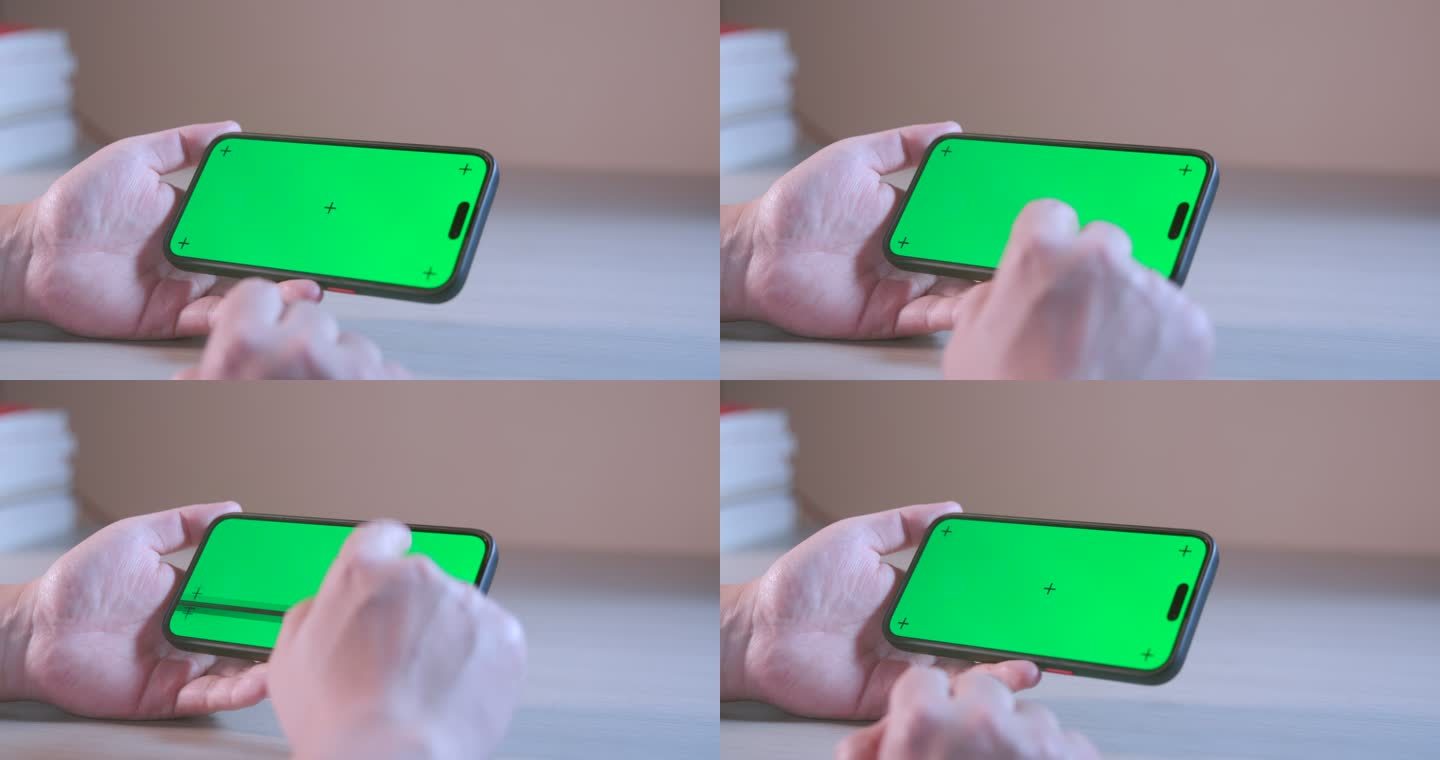 滑动手机屏幕绿屏