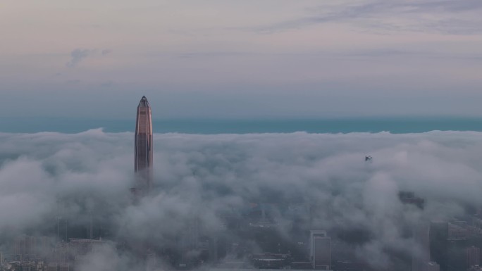 深圳日出云海美景