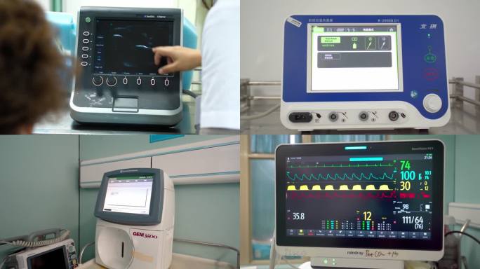 医疗麻醉科仪器手术器材视频素材