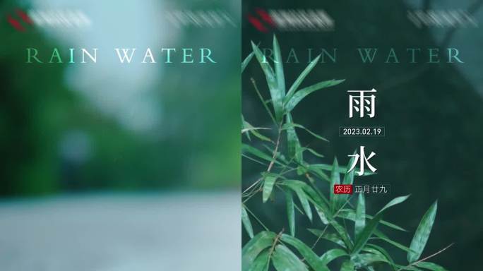 24节气之雨水地产15秒价值点推广小视频