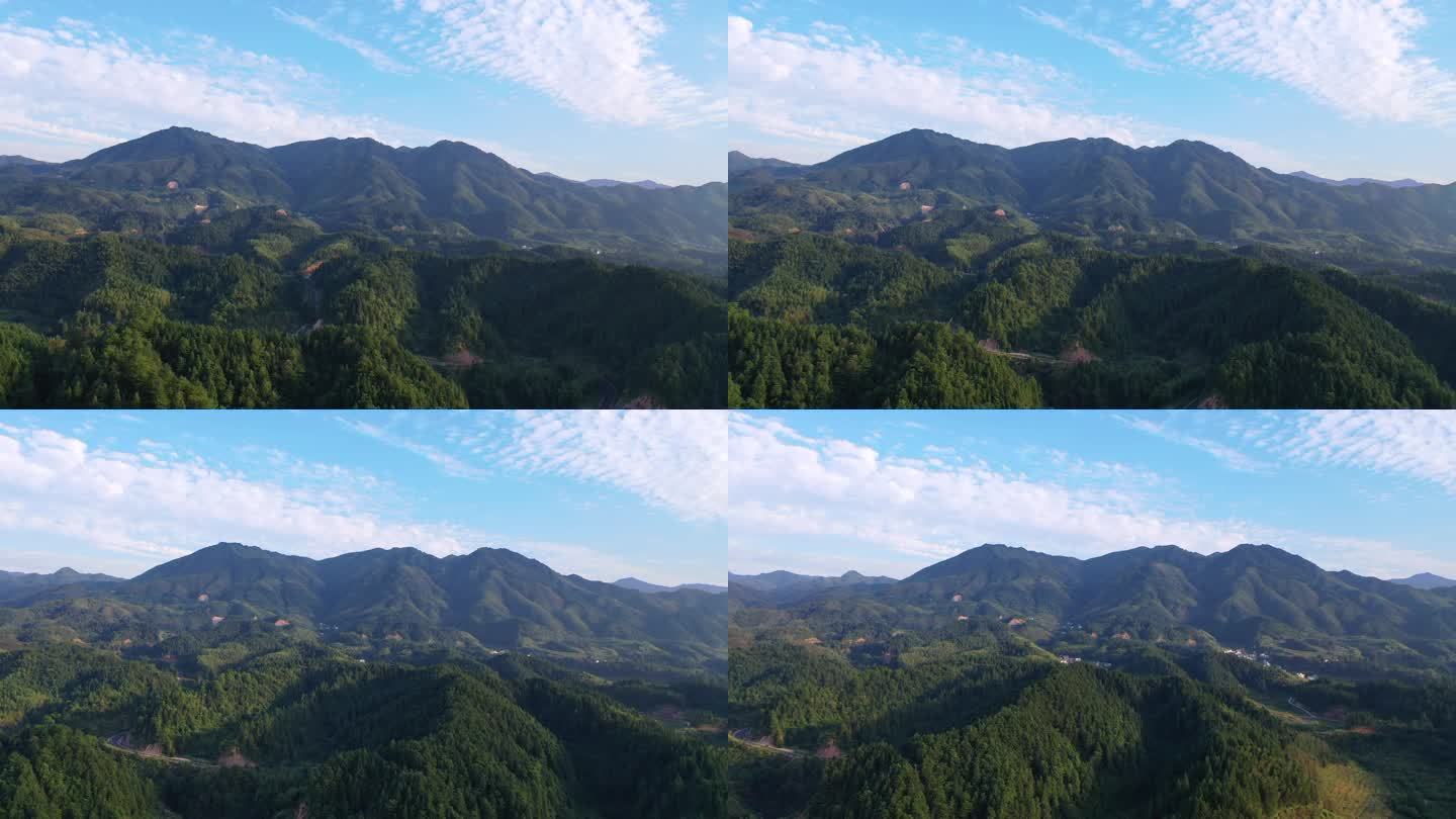 4K井冈山罗霄山脉航拍风景