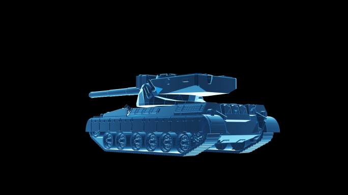 线框坦克02