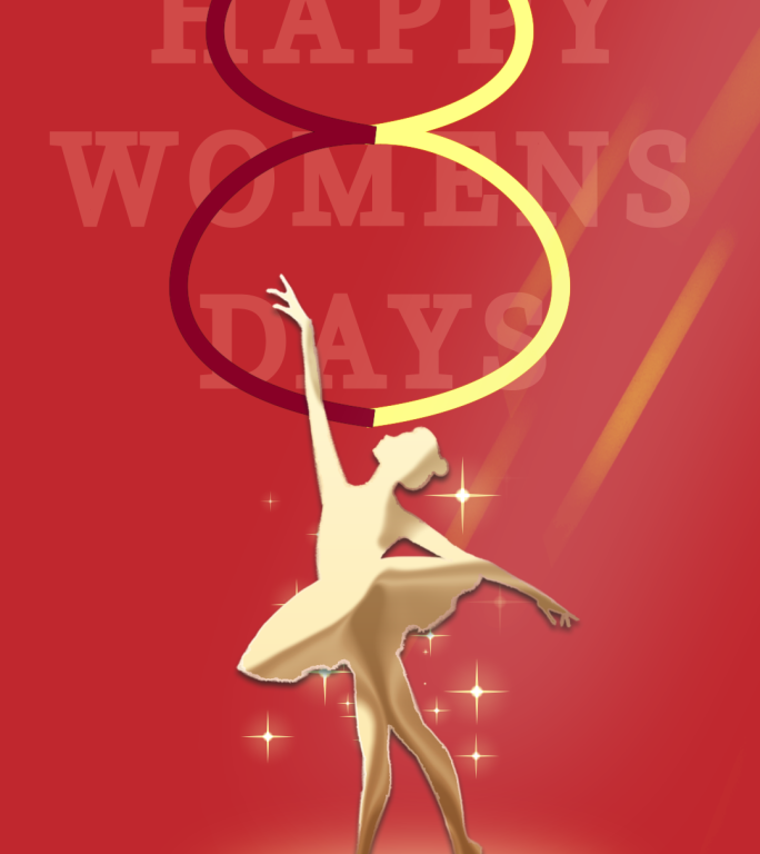 三八妇女节女神节节日祝福视频海报