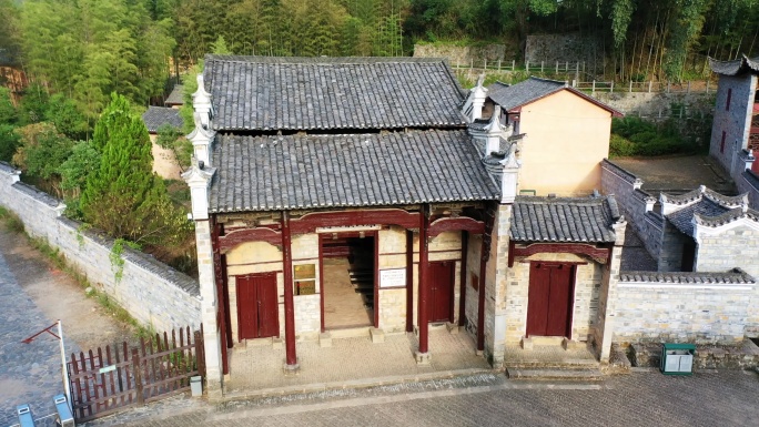 4K井冈山八角楼谢氏慎公祠