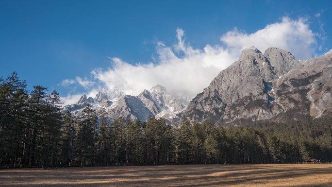 玉龙雪山延时