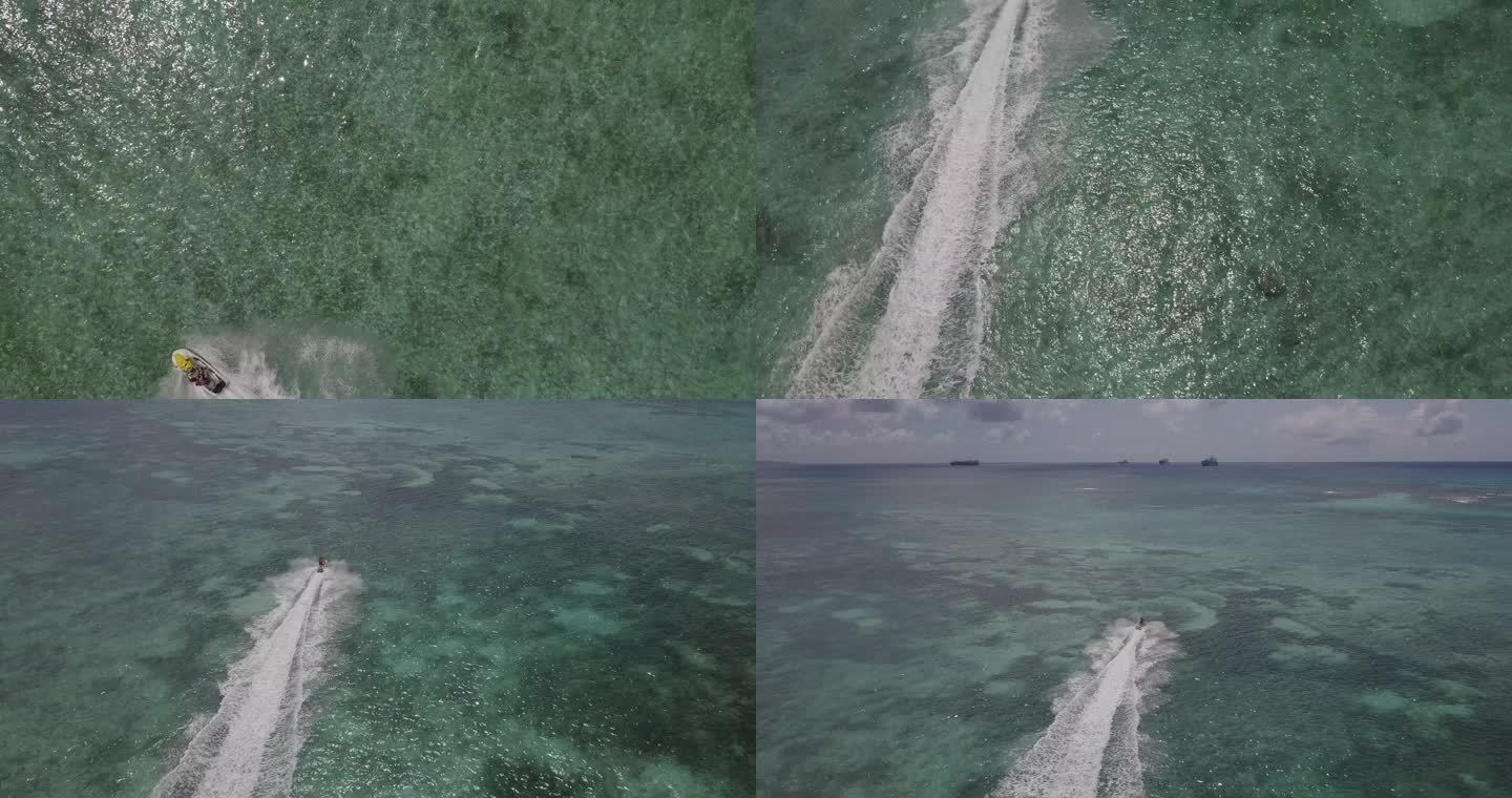 4K美国塞班海岛大海悬崖海浪礁石风光航拍