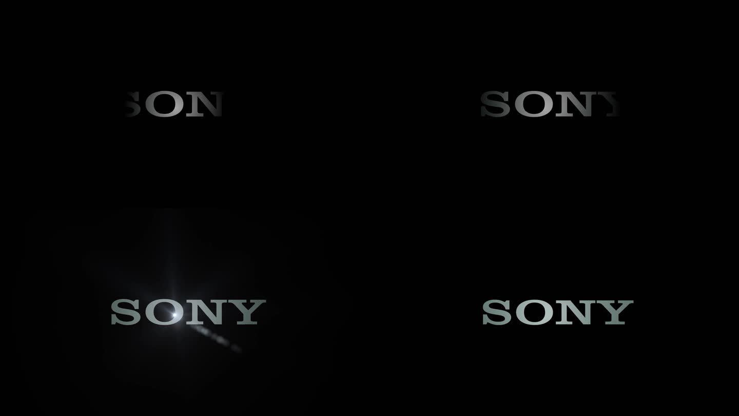 sony logo展示