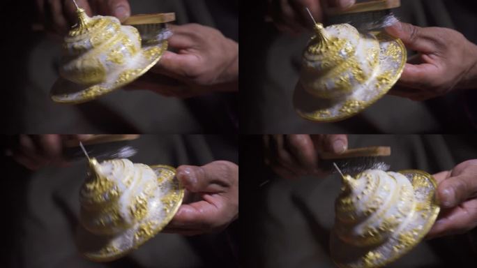 西藏银碗 宫廷礼品银碗 酥油银碗