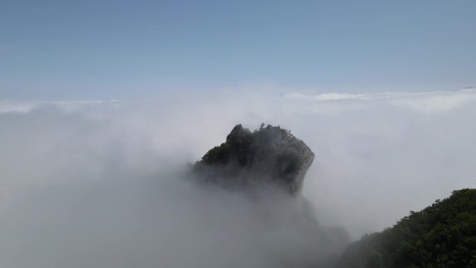 秦岭嘉午台群山梦境云海山川美景4