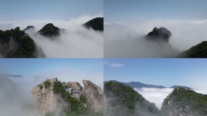 秦岭嘉午台群山梦境云海山川美景4