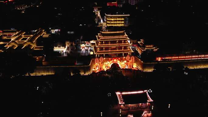 潮州广济桥夜景