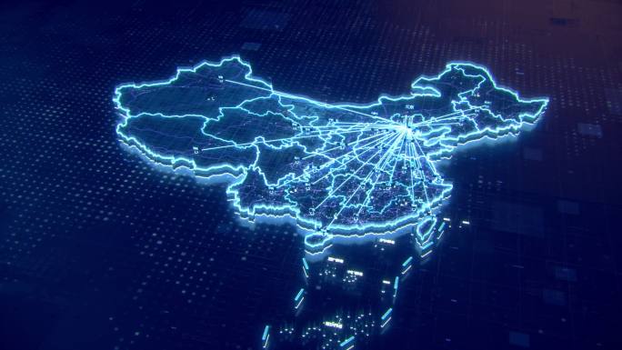 北京扩散全国精细地图视频