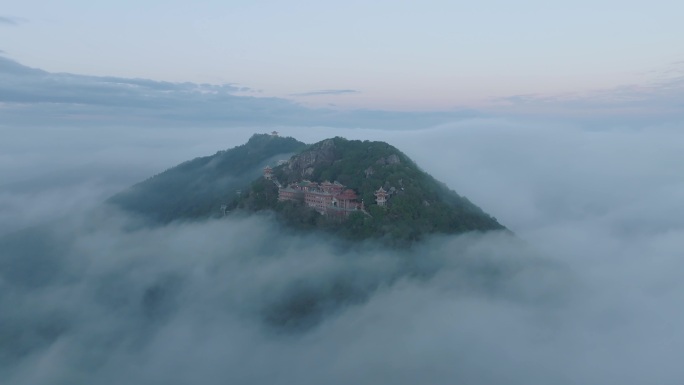 云海缭绕福建泉州市马甲镇仙公山云海4K