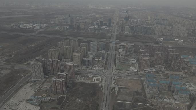 西安西咸复兴大道建设中国国际丝路中心3