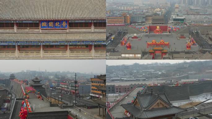 2022忻州城墙日景
