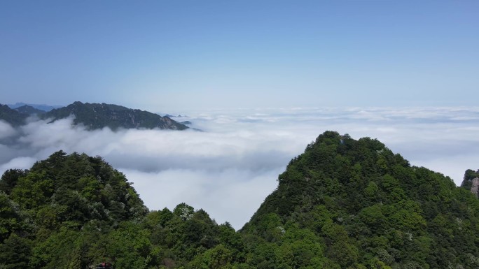 秦岭嘉午台群山梦境云海山川美景6