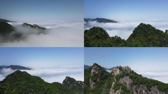 秦岭嘉午台群山梦境云海山川美景6