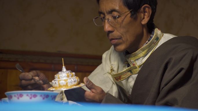 银碗纹路技术 西藏银碗 宫廷礼品银碗