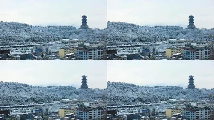 云南冬天的美丽城市