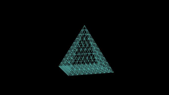 立体三角锥